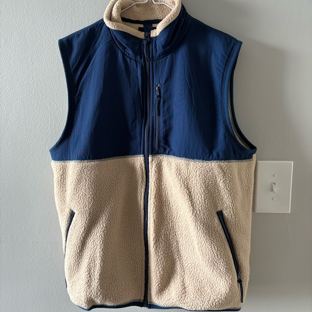 J. Crew Fleece Vest
